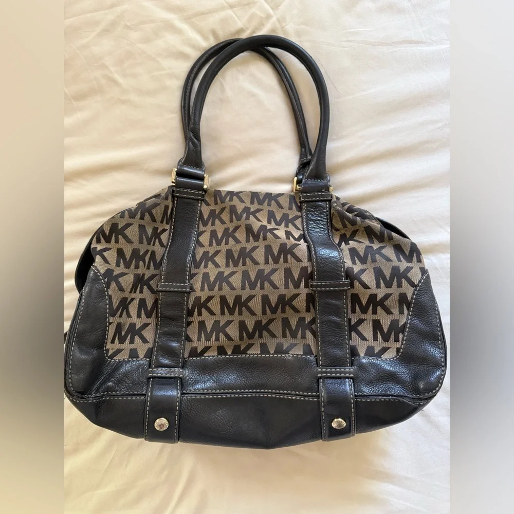 Michael Kors Black and Brown Men's Bag